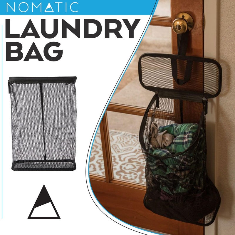 NOMATIC Mesh Laundry Bag - Travel Laundry Hamper - Packable Net Bag for Clothing - Packable Travel Laundry Sack - Image 2