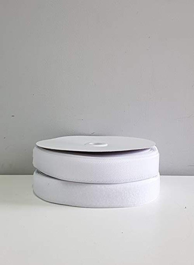 SAI PRASEEDA Premium Regular Hook 15MTS_Regular Loop 15MTS with Easy Removal Sticker 20mm_ 15 MTS or 50 Feets White Color with Industrial Cutter_Measuring Tape SP3 - Image 4