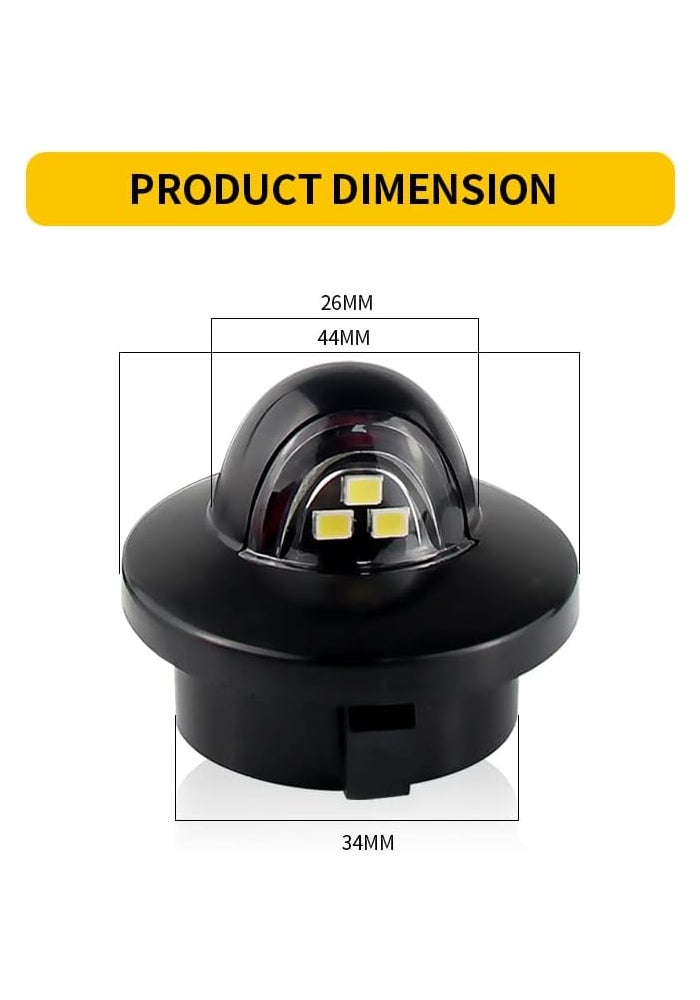 DEMULAX LED License Plate Lights for Ford Vehicles - Image 2