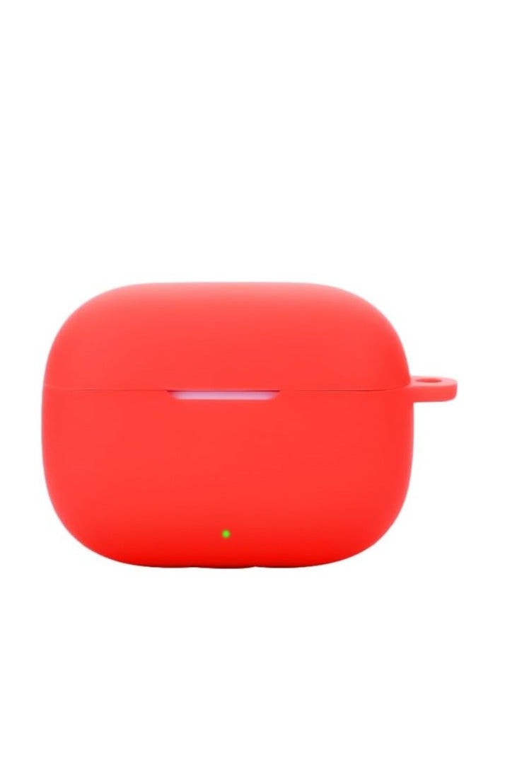 Case Compatible with Realme Buds T310, Soft TPU, Scratch-Resistant Protective Case for Bluetooth Headphones Compatible with Realme Buds T310. Red