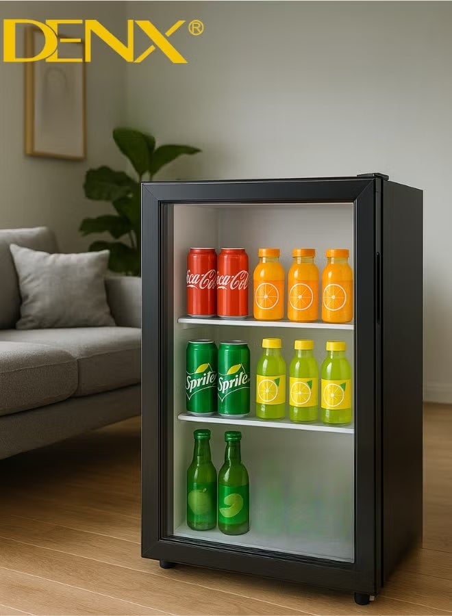 DENX DX4501 Mini Refrigerator – 29L Capacity, 55W, Direct Cooling, Metal Drawing Design - Image 2