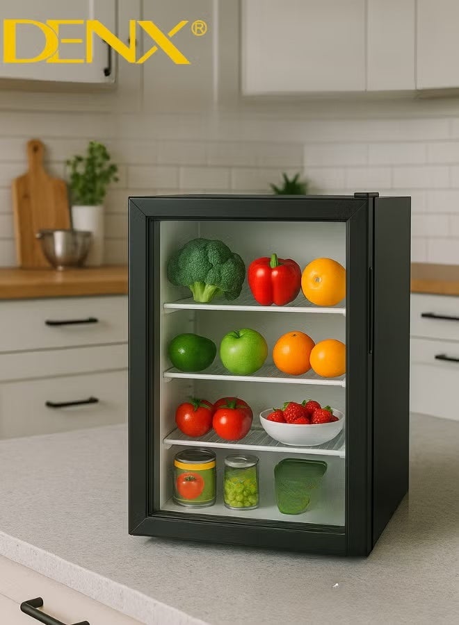 DENX DX4501 Mini Refrigerator – 29L Capacity, 55W, Direct Cooling, Metal Drawing Design - Image 5
