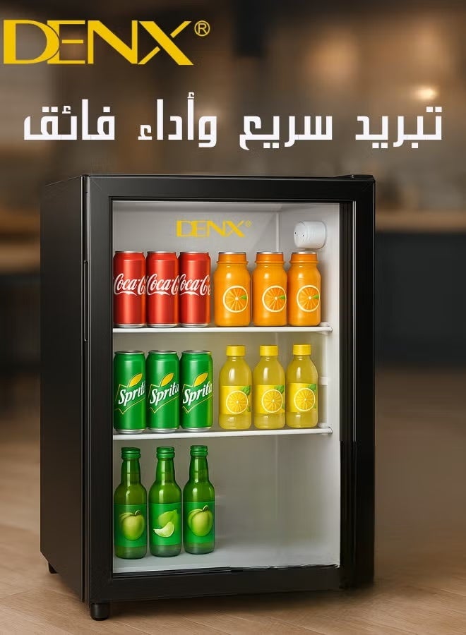 DENX DX4501 Mini Refrigerator – 29L Capacity, 55W, Direct Cooling, Metal Drawing Design - Image 1