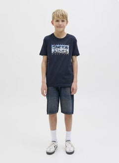 Jack & Jones Junior JJCOLTON PHOTOPRINT TEE SS CREW NE JNR  - Image 5