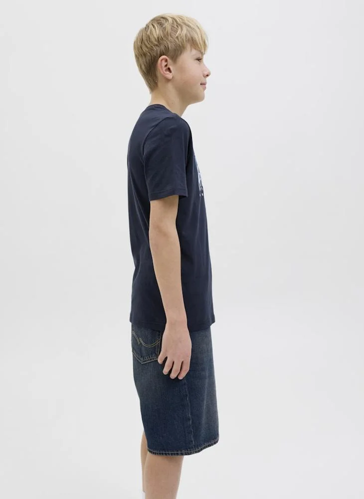 Jack & Jones Junior JJCOLTON PHOTOPRINT TEE SS CREW NE JNR