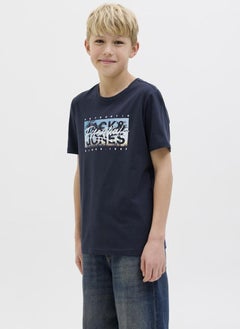 Jack & Jones Junior JJCOLTON PHOTOPRINT TEE SS CREW NE JNR  - Image 1