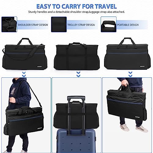 AKOZLIN Padded Gig Bag Controller Travel Shoulder Bag 23”×3.54”×14.2” Fit For Pioneer DDJ SR SR2 RR Denon MC4000 Numark NVII DJ Mixer Case - Image 5