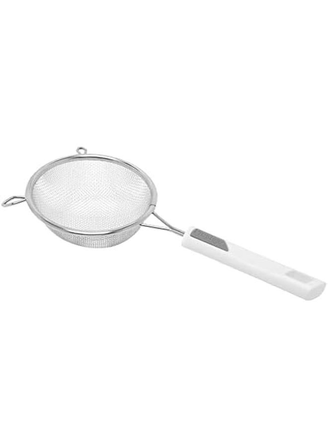 برستيج منخل متوسط مقاس 12 سم Pr54163 خامة مختلطة فضي - Image 2