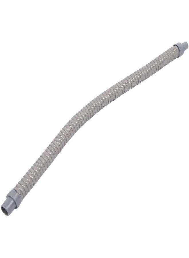 Royal Apex Flexible Pvc Hose With Foam Film Inside Air Conditioner Drain Hose Pipe Grey 1 Meter - Image 1
