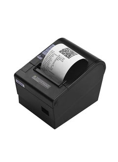 HOIN 80mm Thermal Receipt Printer with Auto Cutter USB Ethernet Interface Ticket Bill printing Compatible with ESC/POS Print Commands for Supermarket Store Home Business