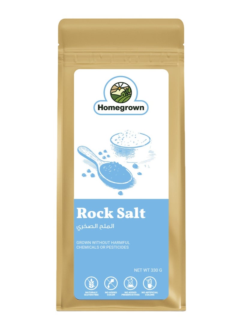Homegrown Rock Salt – 330g | Natural Sendha Namak | Pure Mineral Salt for Cooking & Fasting - Image 3