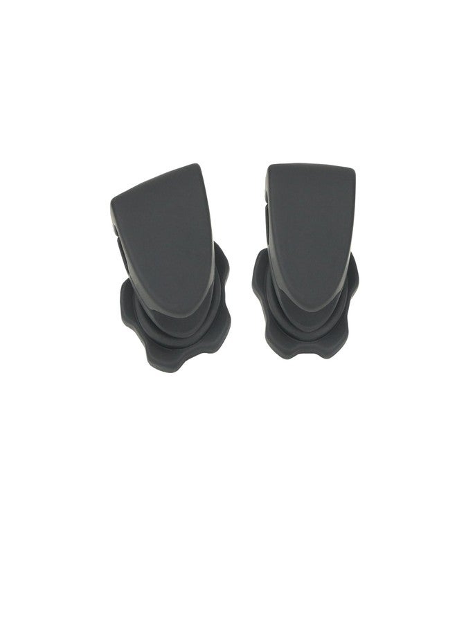 DUTYBOD Football Visor Clips Replacement for Football Visor Helmet Clips - Universal Fit (1 Pair) (Black) - Image 2