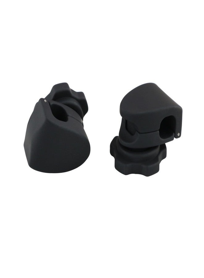DUTYBOD Football Visor Clips Replacement for Football Visor Helmet Clips - Universal Fit (1 Pair) (Black) - Image 3