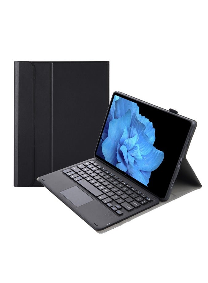 عام حافظة لوحة مفاتيح تعمل باللمس متوافقة مع لينوفو تاب بلس 11.5 بوصة 2024 ، غطاء لوحة مفاتيح لاسلكي مغناطيسي قابل للإزالة مع حامل قلم - Image 1