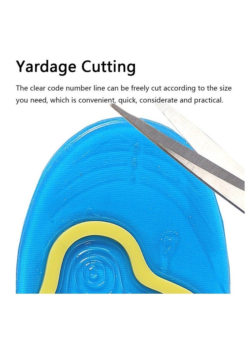 gogolove New Full Siz Insoles Women Relief Foot Pain Massage Insert, Shock Absorption Standing All Day, For Walking&running&hiking, Soft Gel Insoles Comfortable for Sneakers Work Boots (Blue) - Image 3