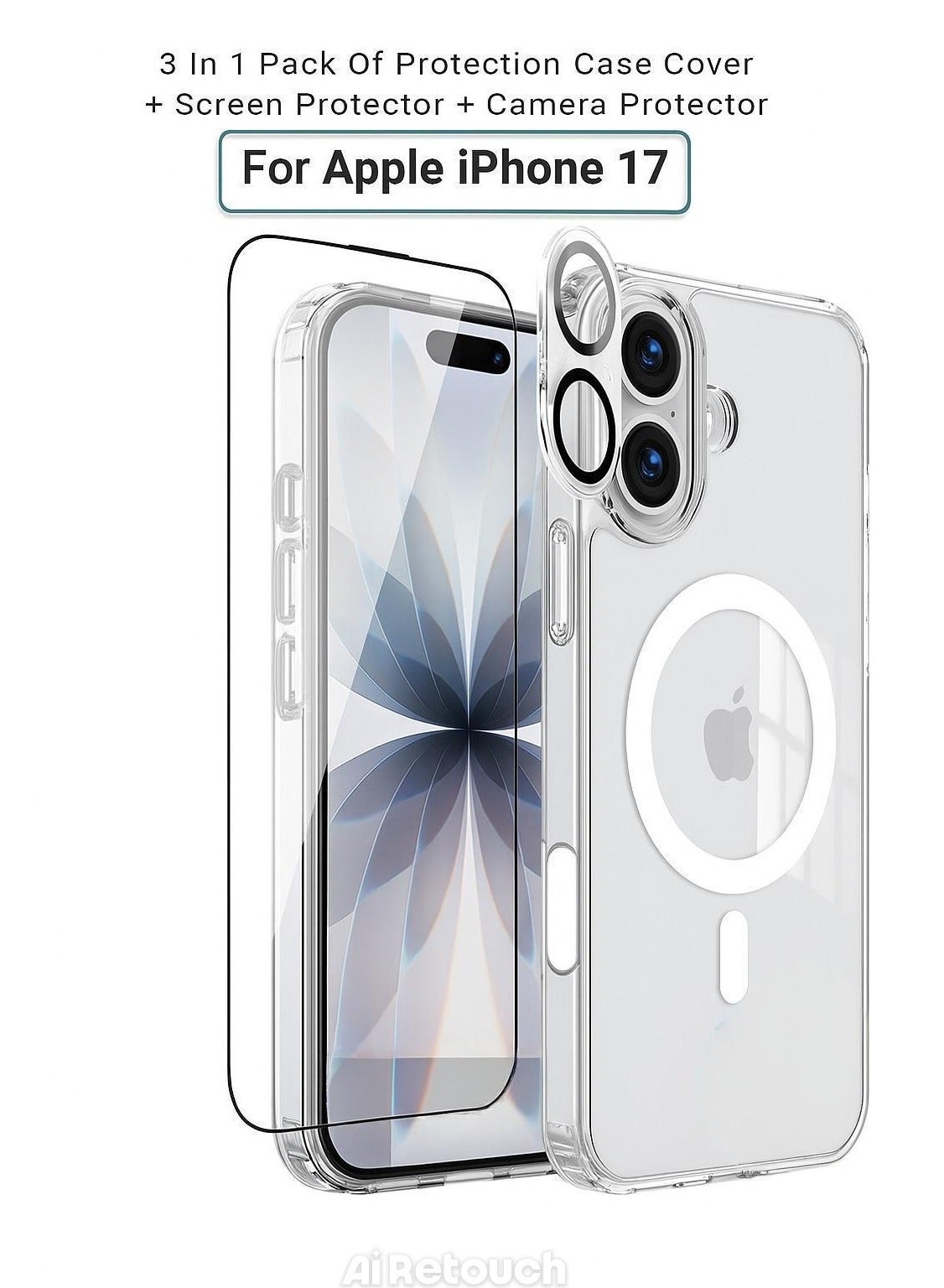 Generic Iphone Generic iPhone 17 Case Clear Magsafe Ultra Thin Cover Anti-Yellowing ...