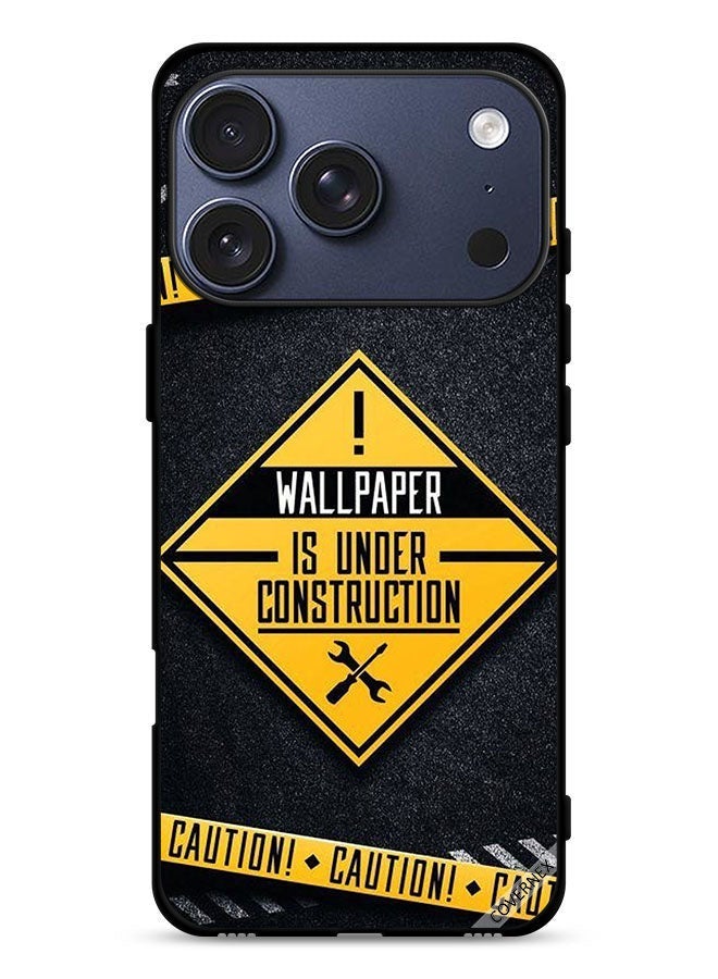Covernex Apple iPhone 17 Pro Protective Case Cover Wallpaper Is Under Construction - Image 1