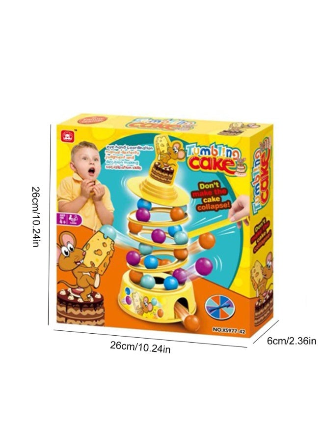 Acrobatic Cake-Shaped Toy Set - Image 2