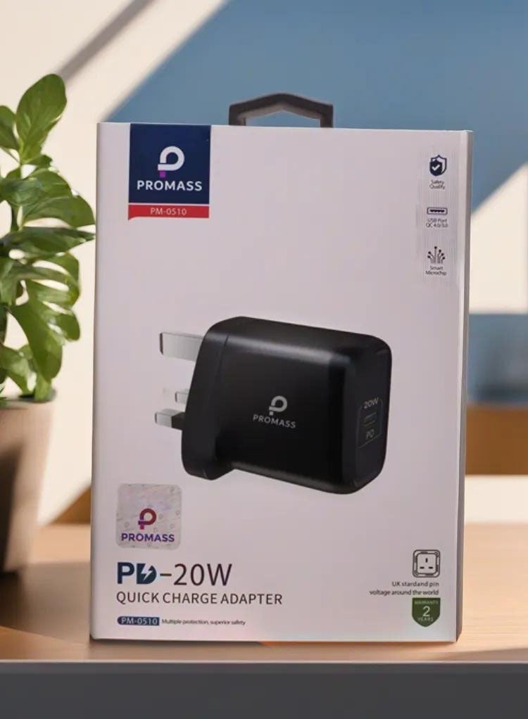 بروماس محول شحن سريع بقوة 20 واط - Image 1