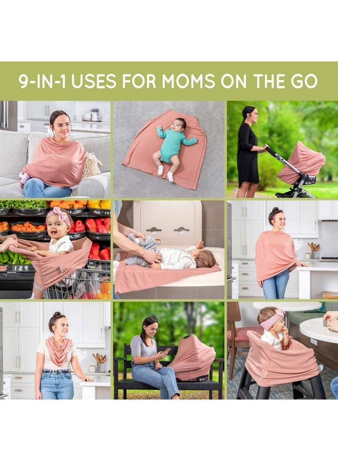 WeeSprout أغطية مقاعد السيارة للأطفال من وي سبروت - غطاء مقعد السيارة ينزلق بسهولة، يناسب جميع مقاعد سيارات الأطفال، سهل الرؤية للطفل، 9 في 1 استخدامات إضافية، قماش فائق النعومة وقابل للتنفس - Image 3