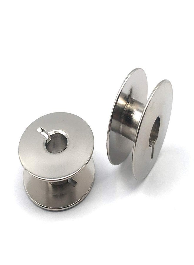LNKA 50 pk Metal "L" Bobbins - (55623S) - (SA159) - (H12413002)-(100376-053) with Thread Hole bobbins for Weaving Looms - Image 1