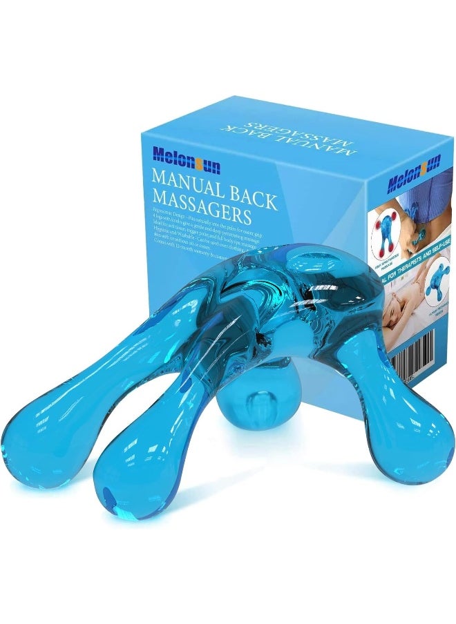 Melonsun Hand Held Massage Tool Easy Palm Fit With Massage Knobs For Gentle Pressure Point Massage  - Image 1