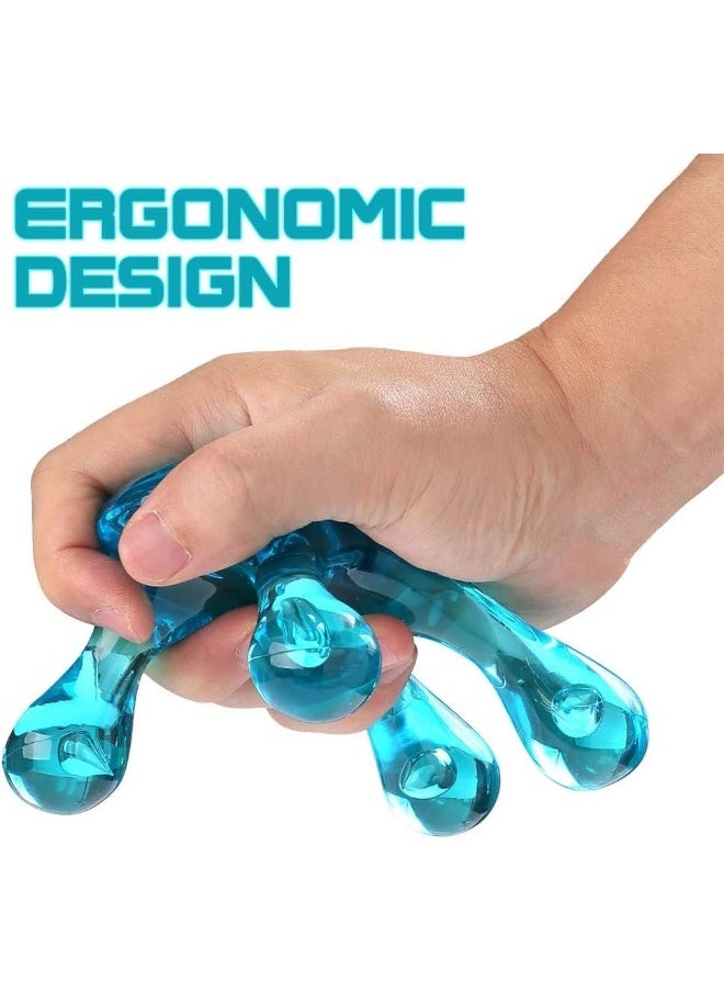 Melonsun Hand Held Massage Tool Easy Palm Fit With Massage Knobs For Gentle Pressure Point Massage  - Image 2