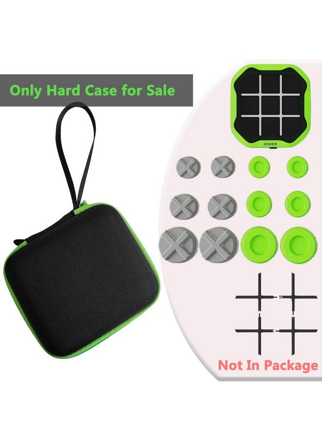 JCHPINE Hard Carrying Case for GiiKER Tic Tac Toe Bolt Game 3-in-1 Handheld Puzzle Game Console, Protective Storage Holder for GiiKER Tic Tac Toe Electronic Bolt Game Accessories (Only Case) (Green) - Image 2