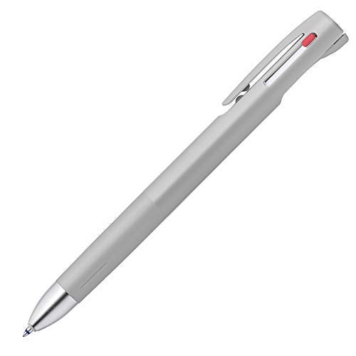 Zebra Technologies Zebra 3 Colors Ballpoint Pen, Blen 3C 0.5mm, Gray Body (B3AS88-GR) - Image 1