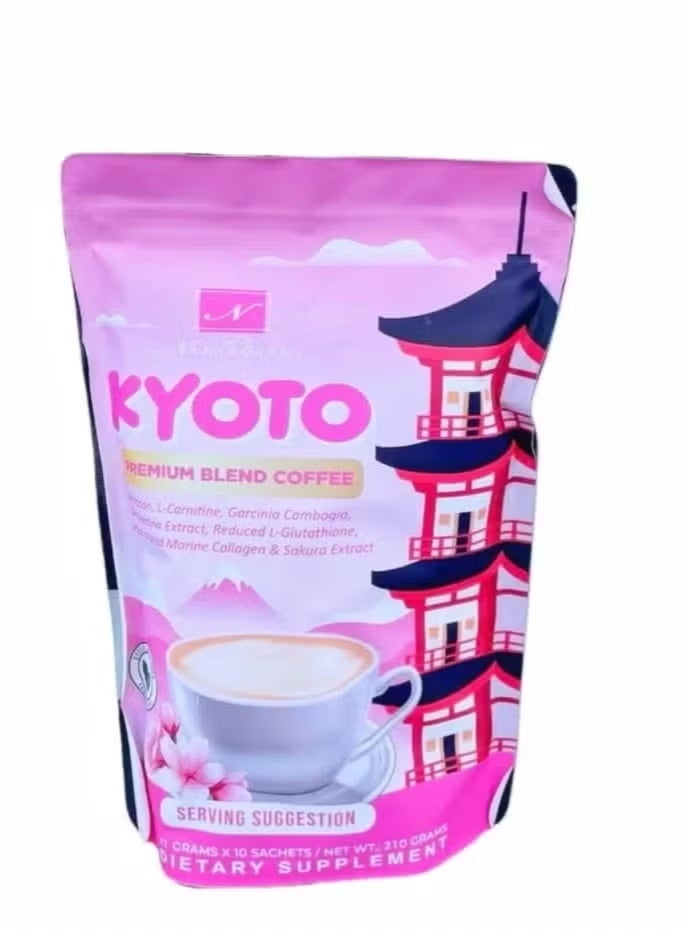 NAMIROSEUS Kyoto Premium Blend Coffee, 10 Sachets