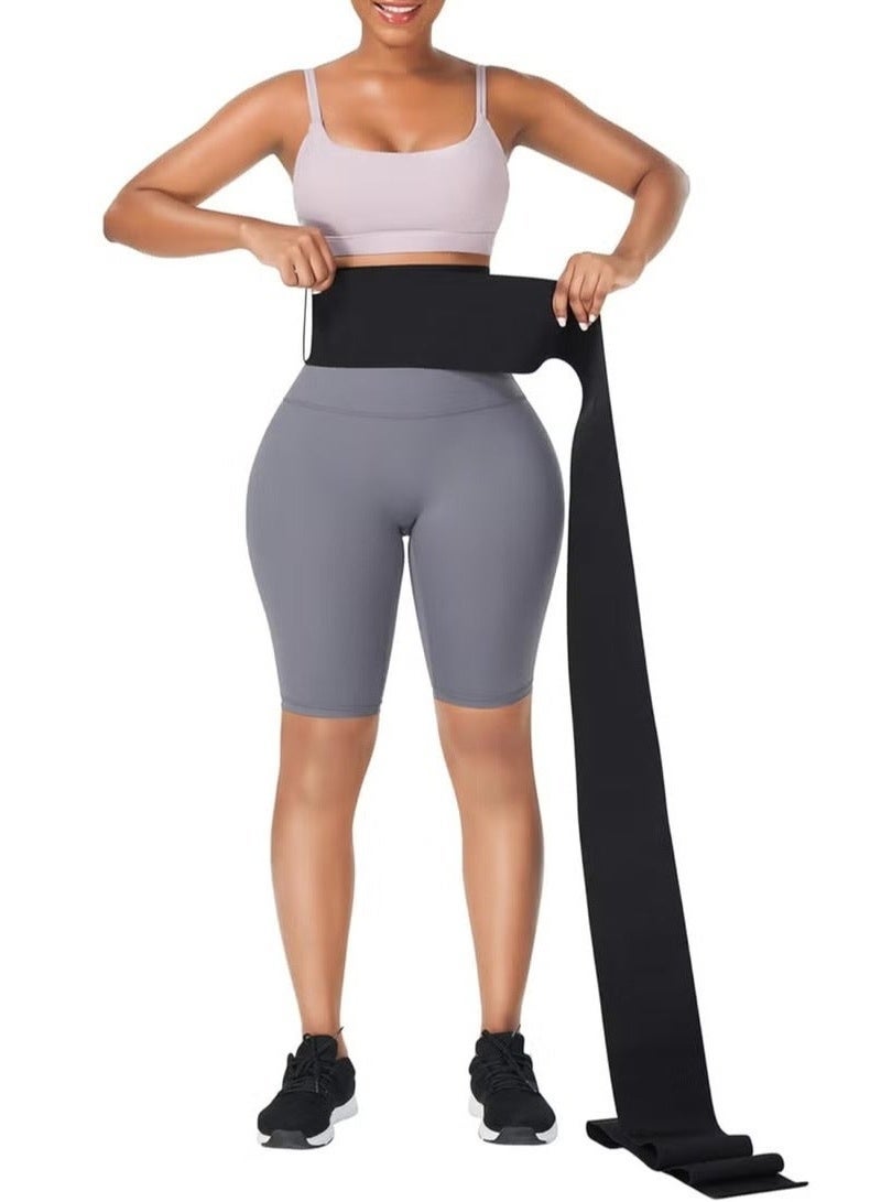Waist Trainer, Suitable For Women With Abdominal Fat, Postpartum Abdominal Wrap For Tumor Control, Bandage Wrapped Waist Trainer - Image 1