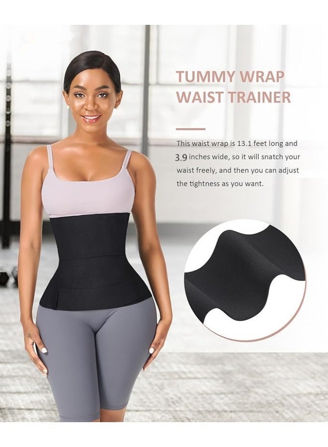 Waist Trainer, Suitable For Women With Abdominal Fat, Postpartum Abdominal Wrap For Tumor Control, Bandage Wrapped Waist Trainer - Image 4