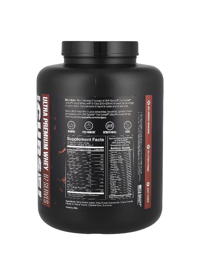 JNX Sports JNX Sports, The Curse!®, Ultra Premium Whey, Double Chocolate, 5 lb (2.27 kg) - Image 2