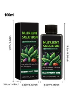 CMGTYYD 100ml Plant Nutrient Solution, Natural Liquid Fertilizer And Plant, Vegetable Plant Fertilisers, Nutrient Solution, Plant Growth Enhancer For all leaf plants Soils, Plants, Hydroponic And Garden Care  - Image 5