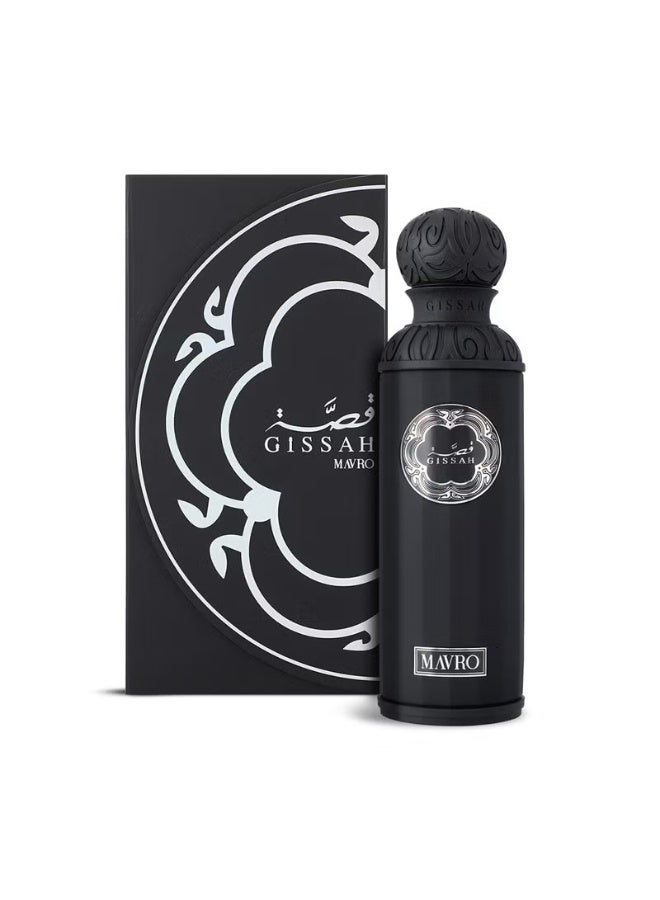 GISSAH Mavro Gissah Eau de Parfum 200ml (Original) - Image 2