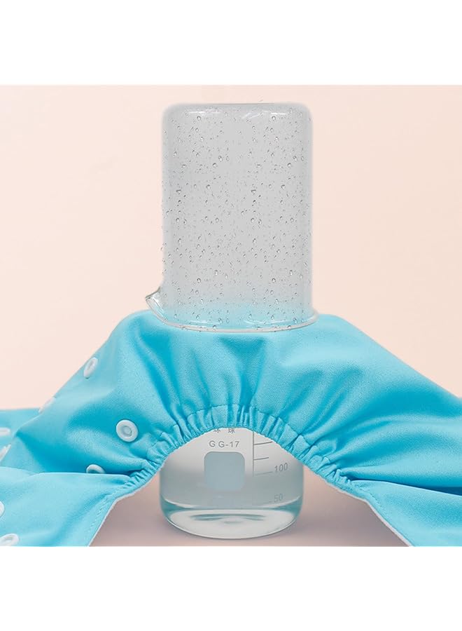 Reusable Baby Swim Nappies 2 Pack Bee And Cow Design Waterproof Pul Fabric Adjustable Size 27.5X36.5Cm - Image 4