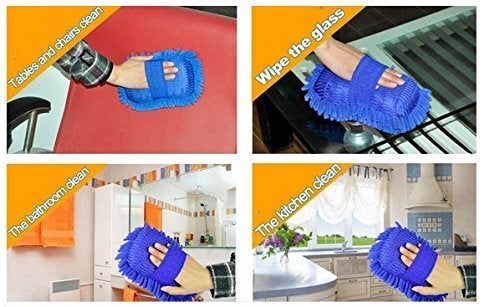 HOME CUBE إسفنجة HOME CUBE® لتنظيف وغسل الأقمشة الدقيقة متعددة الاستخدامات، 1 قطعة - لون عشوائي - Image 3