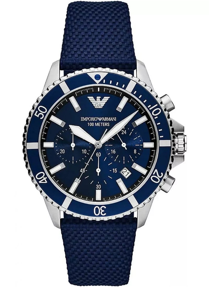 armani Emporio Armani Men's Watch Chronograph, Stainless Steel, AR11588  - Image 1