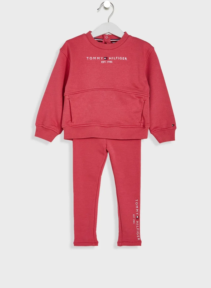 TOMMY HILFIGER Kids Essential Hoodie and Legging Set