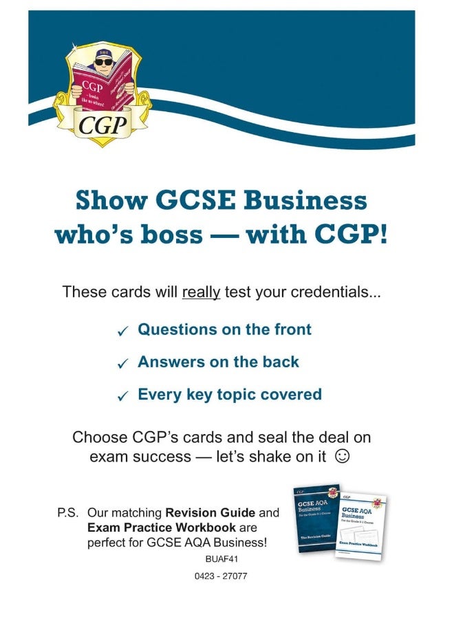 GCSE Business AQA Revision Question Cards  - Image 2