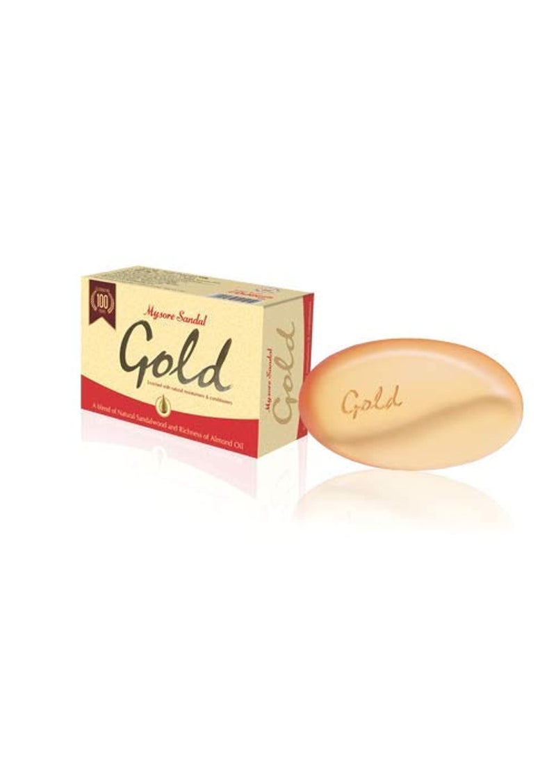 Mysore Sandal Gold Soap, 125 g (Pack of 3) - Image 3