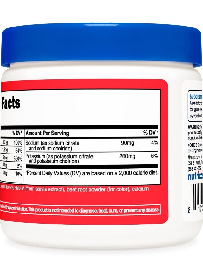 Nutricost Electrolyte Complex Powder (60 Servings, Fruit Punch) - Hydration Supplement Drink Mix with Vitamins and Minerals - Image 5