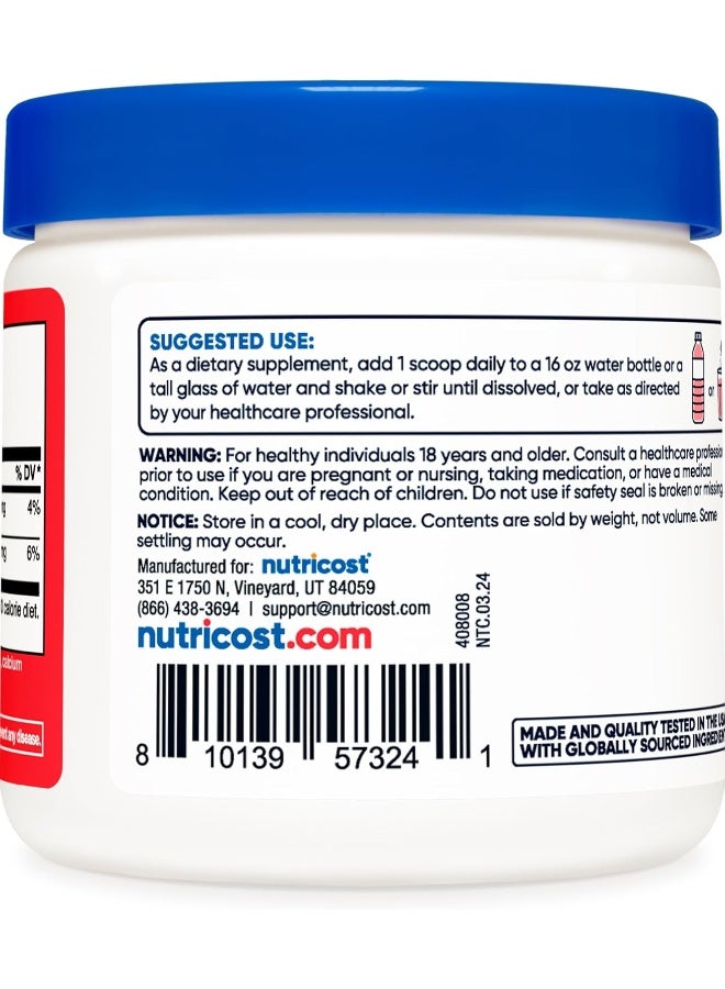 Nutricost Electrolyte Complex Powder (60 Servings, Fruit Punch) - Hydration Supplement Drink Mix with Vitamins and Minerals - Image 4