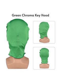 Generic Green Chroma Key Mask Gloves Chromakey Hood Glove Invisible Effects Background Chroma Keying Green Gloves Mask for Green Screen Photography Photo Video  - Image 2