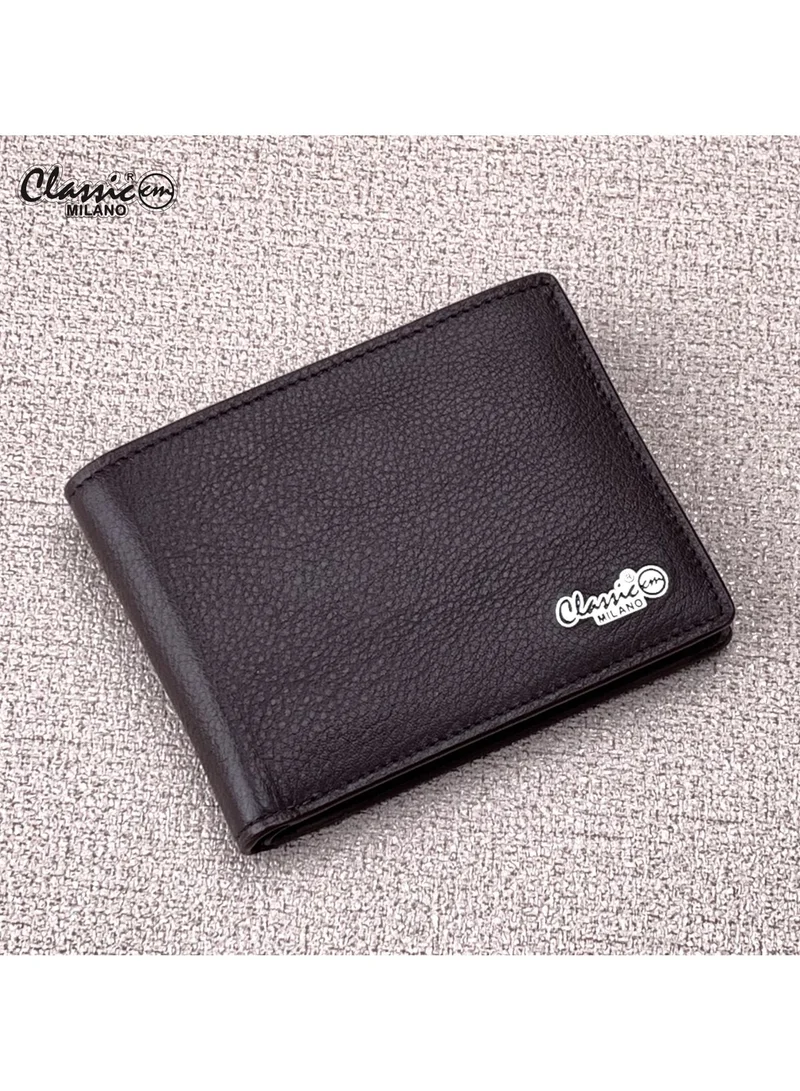 Classic Milano Classic Milano Genuine Leather Wallet for Men – Slim Bifold Men’s Wallet with RFID Blocking, Multiple Card Slots – Stylish Mens Purse Wallets Gift for Husband, Father