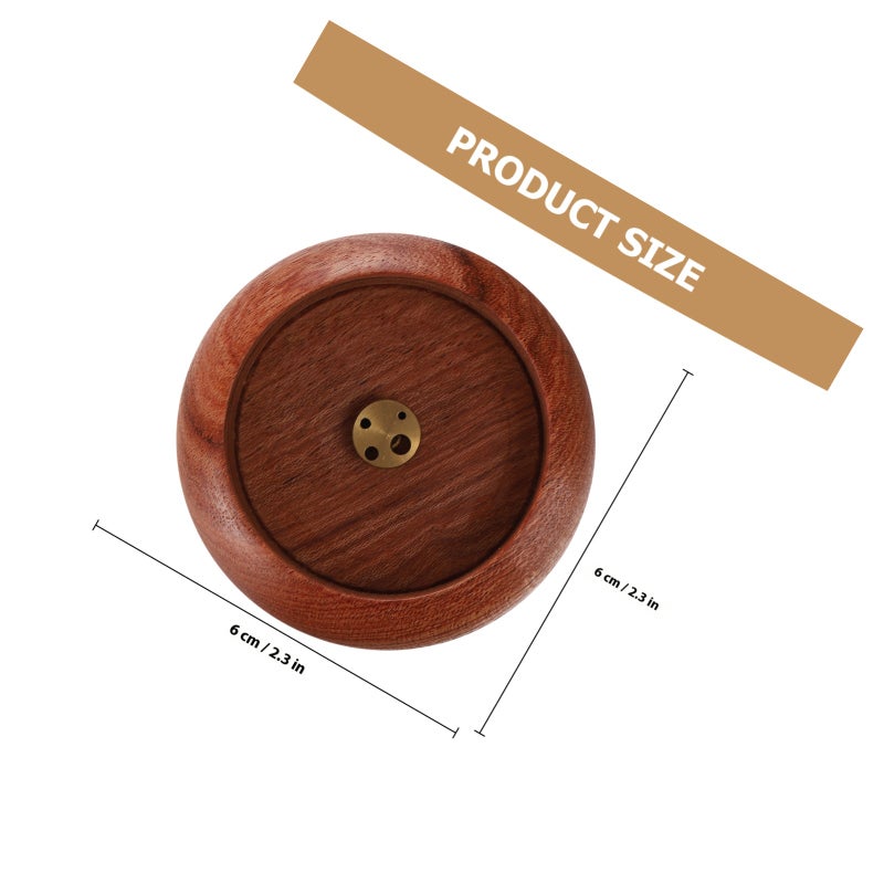 Bowl-shaped Censer Home Temple Incense Burning Tray Desktop Censer Ornament - Image 2