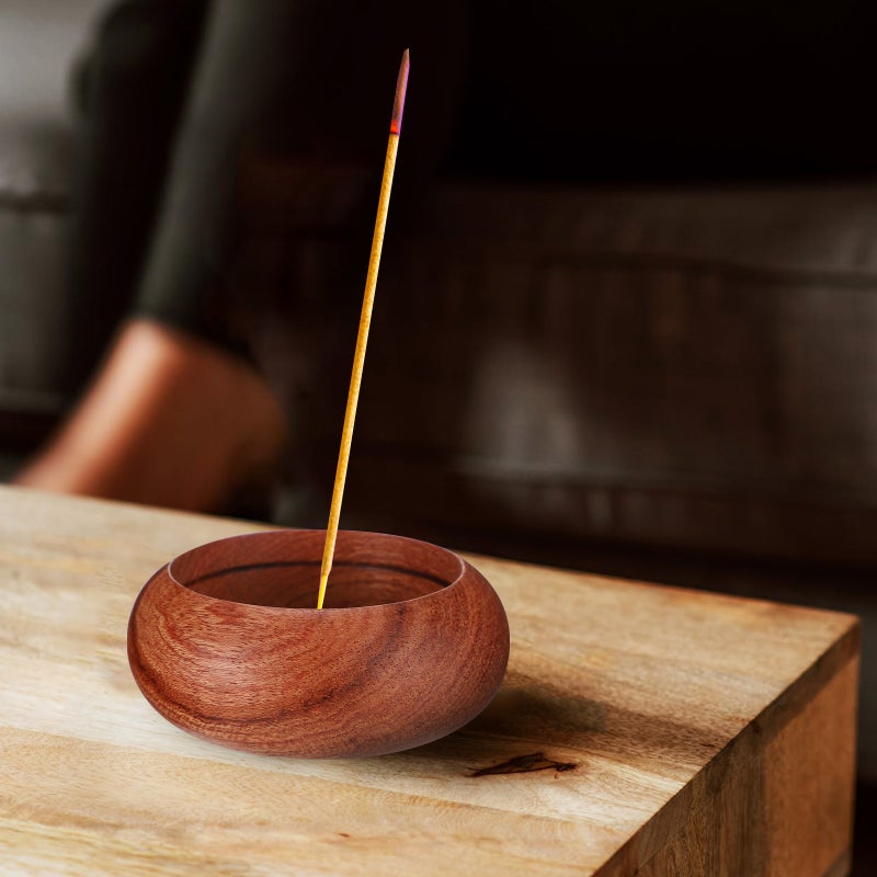 Bowl-shaped Censer Home Temple Incense Burning Tray Desktop Censer Ornament - Image 4