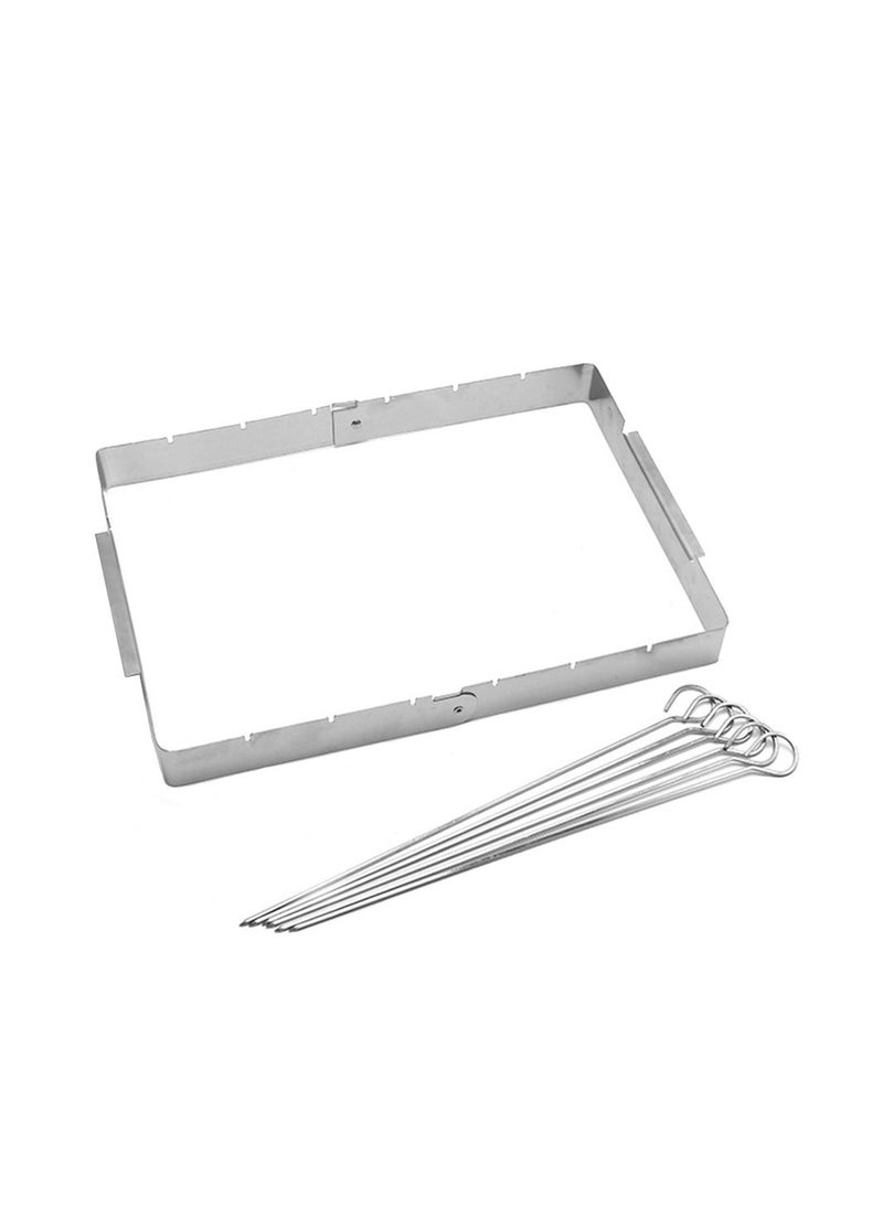 Deo King Stainless Steel Foldable Barbecue Tool Set  - Image 1