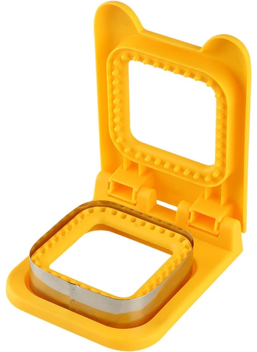 Helimix HELIMIX Sandwich Cutter and Sealer for Kids Lunch Easy Uncrustable Sandwich Maker Mould Cutter Bread Press DIY  - Image 1