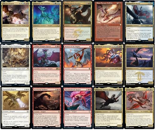 MTG Decks & More Elite Commander Dragon Deck 5 Color The UrDragon EDH cEDH 100 Card Custom Magic The Gathering Deck Very Strong - Image 5